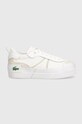 Кросівки Lacoste L004 Platform Contrasted Croc 47CFA0028 білий SS24