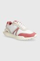 Lacoste sneakers din piele L-Spin Deluxe Leather piele întoarsă alb 47SFA0021