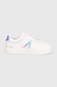 Lacoste sneakers in pelle L002 Evo Leather bianco