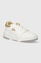Кожаные кроссовки Lacoste Lineshot Contrasted Collar Leather кожа белый 47SFA0057