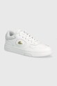 Шкіряні кросівки Lacoste Lineset Leather лицьова шкіра білий 47SFA0083