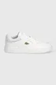 Lacoste sneakers in pelle Lineset Leather bianco