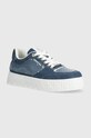 Liu Jo sneakersy LOVELY 01 platforma niebieski BA4123TX40900737