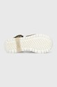 Liu Jo sandale din piele intoarsa LIU JO MAXI WONDER SANDAL 11 BA4105PX195S19C1 bej