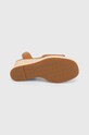 Liu Jo sandale de piele KAREN 01 SA4131P0102S1853 maro