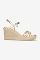 Sandale Mexx Noemi iznad 8 cm zlatna MIQL1602941W
