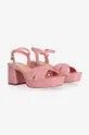 Mexx sandali in camoscio Nalina rosa