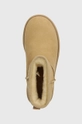 beżowy UGG śniegowce zamszowe Classic Mini II