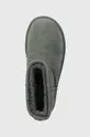 siva Čizme za snijeg od brušene kože UGG Classic Mini Platform