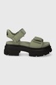 Сандали UGG Ashton Ankle велур зелен 1136764.SDC