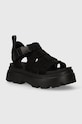 Sandale UGG Cora brušena koža crna 1152698.BLK
