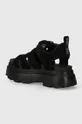 UGG sandals Cora Uppers: Textile material, Suede Inside: Synthetic material, Textile material Outsole: Synthetic material