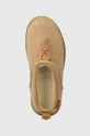 beige UGG suede snow boots Ultra Mini Crafted Regenerate
