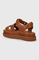 Obuwie UGG sandały skórzane Goldenstar Strap 1154650.TAN brązowy