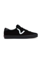 czarny Vans tenisówki skórzane Sport Low Unisex