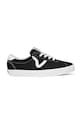 Vans tenisi din piele intoarsa Sport Low plată negru VN000CQRBZW1