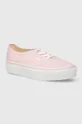 ροζ Πάνινα παπούτσια Vans Authentic Platform 2.0 Γυναικεία