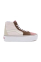 πολύχρωμο Πάνινα παπούτσια Vans SK8-Hi Tapered Stackform Γυναικεία