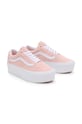 Vans tenisówki zamszowe Old Skool Stackform VN0009PZCHN1 różowy SS24