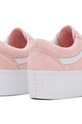 Obuwie Vans tenisówki zamszowe Old Skool Stackform VN0009PZCHN1 różowy