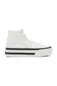 λευκό Πάνινα παπούτσια Vans SK8-Hi Tapered Stackform Γυναικεία