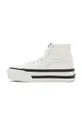 λευκό Πάνινα παπούτσια Vans SK8-Hi Tapered Stackform