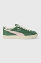 Замшеві кросівки Puma Clyde OG пласка зелений 391962
