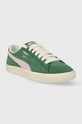 Замшеві кросівки Puma Clyde OG 391962 зелений SS24