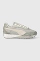 Кроссовки Puma Blktop Rider Retreat Yourself Wns замш серый 395975