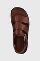 UGG sandale de piele W Capitelle Strap maro 1152674.COG