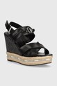 Сандалі U.S. Polo Assn. AYLIN танкетка чорний AYLIN016W.4Y1