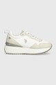 U.S. Polo Assn. sneakersy BAYLE syntetyczny biały BAYLE001W.4NH1