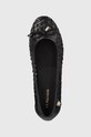 U.S. Polo Assn. bőr balerina cipő JULIA fekete JULIA001W.4L1