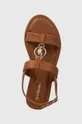 marrone U.S. Polo Assn. sandali in pelle LINDA