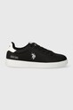 U.S. Polo Assn. sneakersy MARLYN płaska czarny MARLYN001W.4Y1