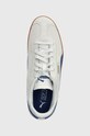 Puma sneakers din piele intoarsă Club alb 381111