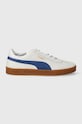 Puma sneakers in camoscio Club 381111 blu SS24