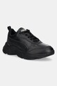 Кроссовки Puma Cassia SL имитация натуральной кожи чёрный 385279