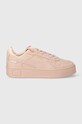 Puma sneakersy skórzane Carina Street SD 395093. różowy SS24