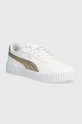 Puma sneakersy Carina 2.0 imitacja skóry licowej biały 395096