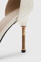 Kožené sandále AllSaints Betty Sandal béžová WF709Z
