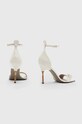 Kožené sandále AllSaints Betty Sandal WF709Z béžová
