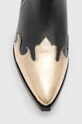 Boty Westernové kožené boty AllSaints Dellaware Boot WF733Z černá
