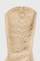 Шкіряні черевики AllSaints Dolly Boot золотий WF763Z