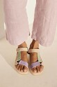 Manebi sandały zamszowe Venice Hiking Sandals R.7.2.JH multicolor SS24