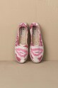 Manebi espadrile Tulum Flat Espadrilles G.1.7.N0 roz SS24