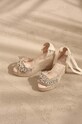 Сандалі Manebi Capri X Wedges Valenciana понад 8 см бежевий G.4.1.WF