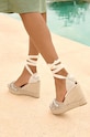 Obuv Sandále Manebi Capri X Wedges Valenciana G.4.1.WF béžová
