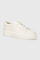 Aldo sneakers din piele Hely plată alb 13740413.Hely