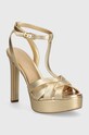 Aldo sandale Borneolaan subțire aur 13740442.Borneolaan